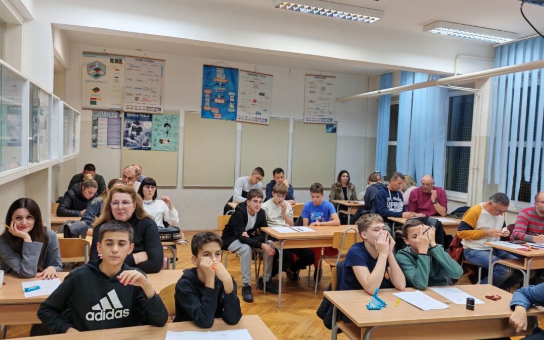 Večer matematike u OŠ Vidici